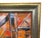 Acrylic on Canvas Abstract Signed Yjr 54.5" H "Les Fenêtres De Manhattan " Framed For Sale - Image 12 of 12
