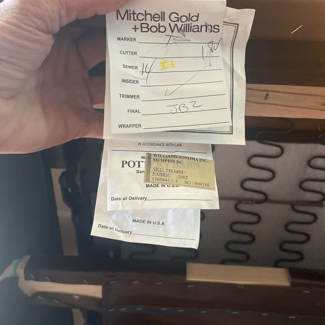 Mitchell Gold and Bob Williams Manhattan Roll Chair For Sale In Columbus - Image 6 of 7
