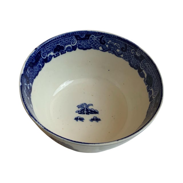Antique Wedgwood Blue Willow Bowl For Sale - Image 4 of 9