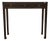 Black Vintage Chinese 37" Long 3-Drawer Console Table For Sale