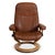 Set of Consul Recliner Lounge Chair and Ottoman in Leather from Stressless For Sale - Image 13 of 18