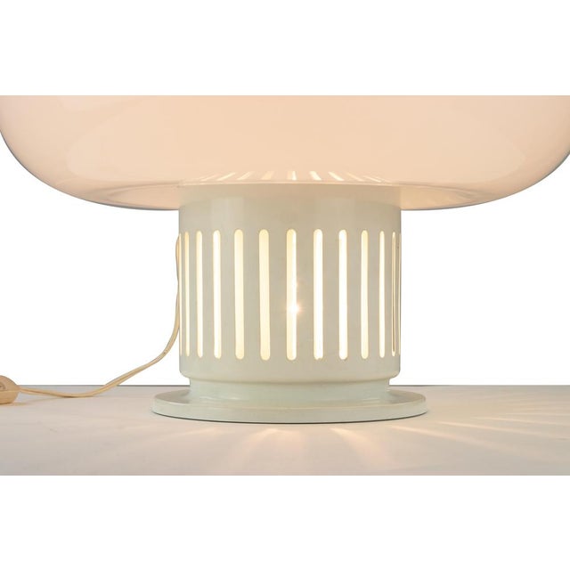 Silver Paola Table Lamp by Studio Tetrarch for Lumenform, Italy, 1968 For Sale - Image 8 of 11