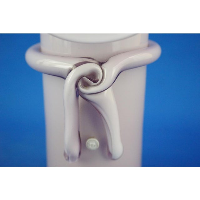 20th Century Purple Sommerso Glass Hat Vase from La Murrina, Italy, 1970s For Sale - Image 16 of 18