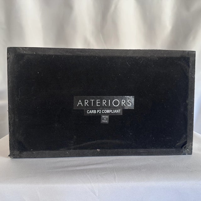 Metal Arteriors Home Nasher Gold Lead and Iron Abstract Sculpture For Sale - Image 7 of 7