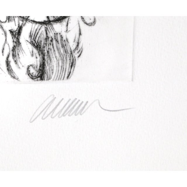 Violin Scrolls Arman Year: 1980 Etching, signed and numbered in pencil Edition: 41/99 Size: 29.75 x 22 in. (75.57 x 55.88 cm)