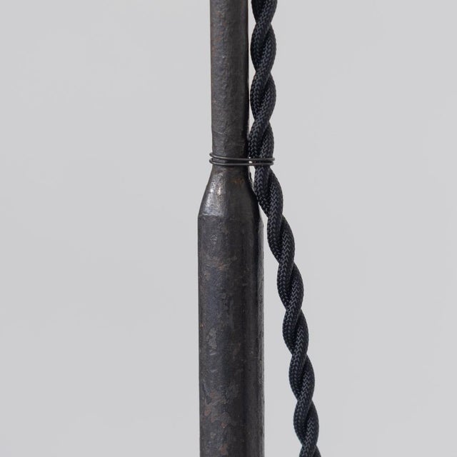 French Adjustable Iron Floor Lamp For Sale - Image 14 of 18