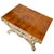 Heritage 1960 Neoclassical Regency Style Burl Walnut & Painted Curule Accent Tables by Heritage - Pair For Sale - Image 4 of 15