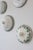 1950s Wall Composition of Soup Tureen Lids in Green Earthenware, 1950s, Set of 5 For Sale - Image 5 of 7