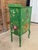 Illustration Vintage Custom Painted Tropical Leopard Cabinet With Lion Pull For Sale - Image 3 of 12
