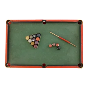 Antique Toy Tabletop Billards Set