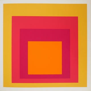 Josef Albers, Homage to the Square, La Tehuana, Screen Print For Sale