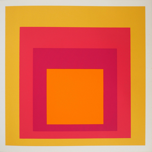 Josef Albers, Homage to the Square, La Tehuana, Screen Print