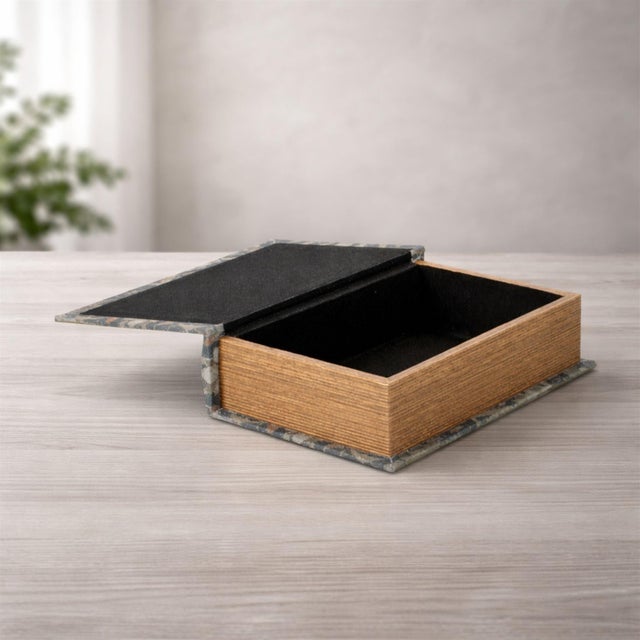 Add timeless elegance and hidden storage to your space with this Floral Pattern Decorative Book Box set. Designed to...