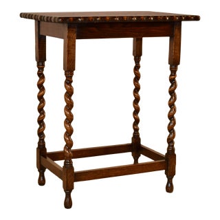 Edwardian Oak Occasional Table, Circa 1900 For Sale