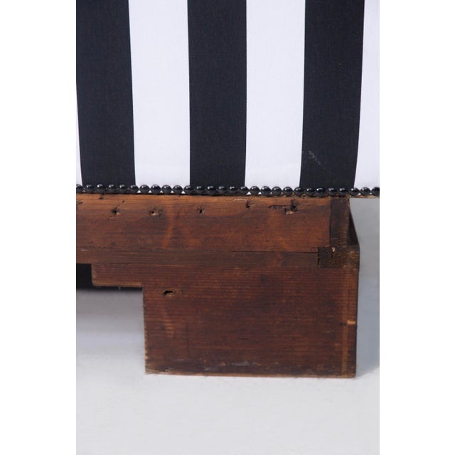 Art Deco Italian Settee in the style of Gio Ponti, 1930s For Sale - Image 14 of 18