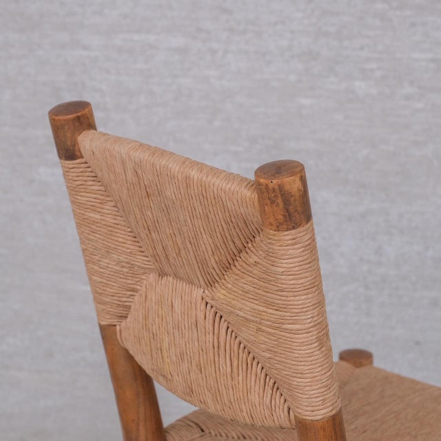 Wood Bauche No.19 Model ed. BCB Chairs from Charlotte Perriand, 1940s, Set of 4 For Sale - Image 7 of 13