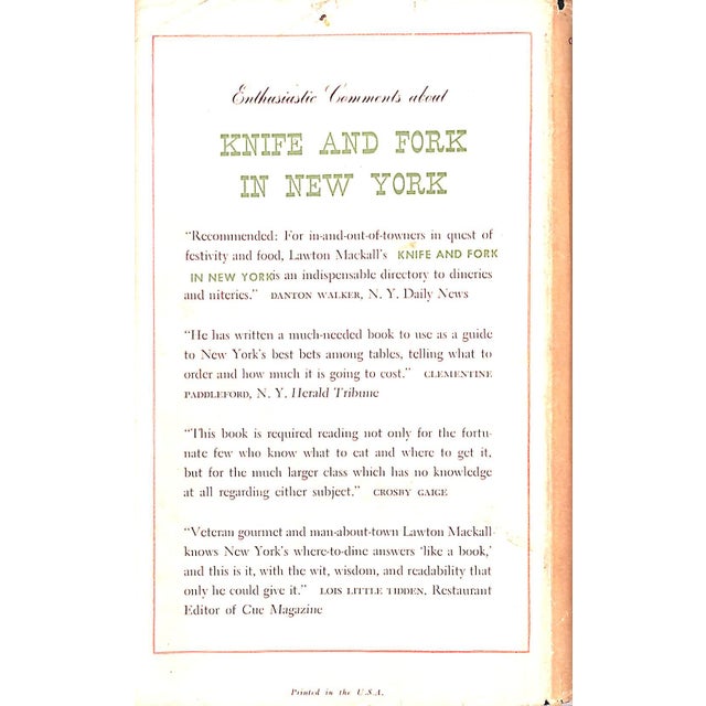 MACKALL, Lawton Inscribed on FFEP by the author: For William G. Collins w/ the best regards of Lawton MacKall [245] pp....