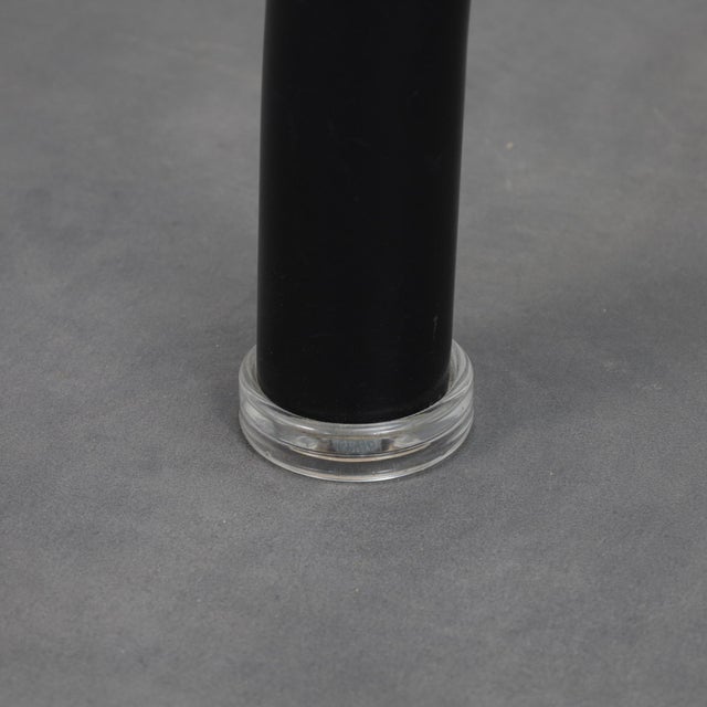 Black Vintage Spider Dining Table by Ettore Sottsass for Knoll International, Italy, 1980s For Sale - Image 8 of 10