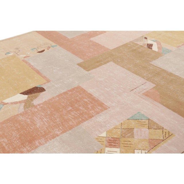 Made with hand-knotted wool and originating from Turkey circa 1960-1970, this 10x14 vintage rug is an exciting new piece...