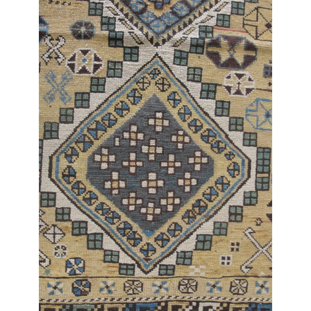 Late 19th Century Shirvan Caucasian Oriental Rug-4' X 4'6