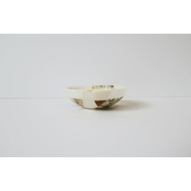 Italian Marble Bowl Trinket Jewelry Dish For Sale - Image 9 of 10