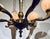 Neoclassical Myran Allan Luxury Lighting Neoclassical Bronze and Alabaster Chandelier For Sale - Image 3 of 6