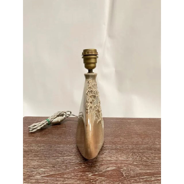 Mid-Century Modern Vintage Ceramic Lamp, 1970s For Sale - Image 3 of 8