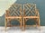 Vintage Chinese Chippendale Rattan Dining Chairs For Sale In West Palm - Image 6 of 12
