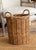 Large English Woven Wicker Basket For Sale - Image 4 of 12