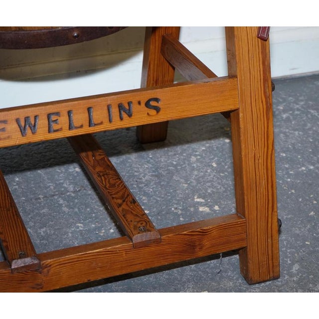 Antique English Victorian Butter Churn from G. Llewellin & Sons, 1885 For Sale - Image 9 of 18