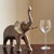 Large Mid-20th Century Brass Elephant Sculpture For Sale - Image 16 of 16
