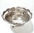 Metal Vintage Silverplate Footed Centerpiece Fruit Bowl Vintage - Scalloped & Floral Rim For Sale - Image 7 of 11