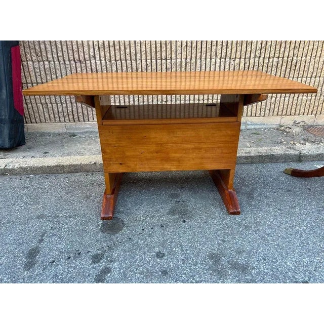 Tilt Rectangular r Pine Hutch Dining Table cum Bench Solid yellow pine wood, sturdy Approximate measurements: Height 30”...