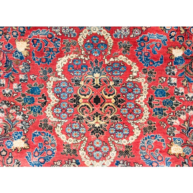 Early 20th Century Persian Sarouk Rug For Sale - Image 10 of 15