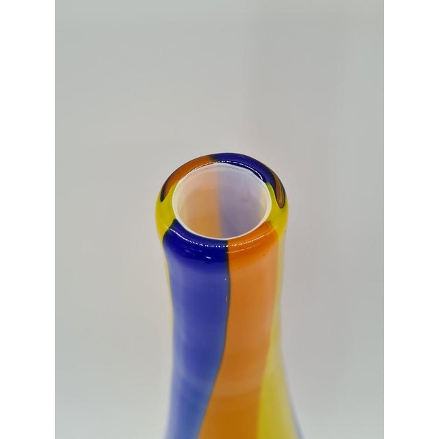 Murano Art Glass Sommerso Vase, Italy, 1990s For Sale - Image 6 of 8
