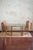 Metal Vintage Glass and Brass Dining Set, 1970s, Set of 6 For Sale - Image 7 of 7