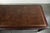 Brown Antique English Writing Desk with Dark Brown Leather Top, 1800s For Sale - Image 8 of 13