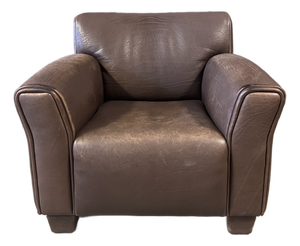 1970s Attributed to De Sede Ds-97 Buffalo Leather Lounge Chair