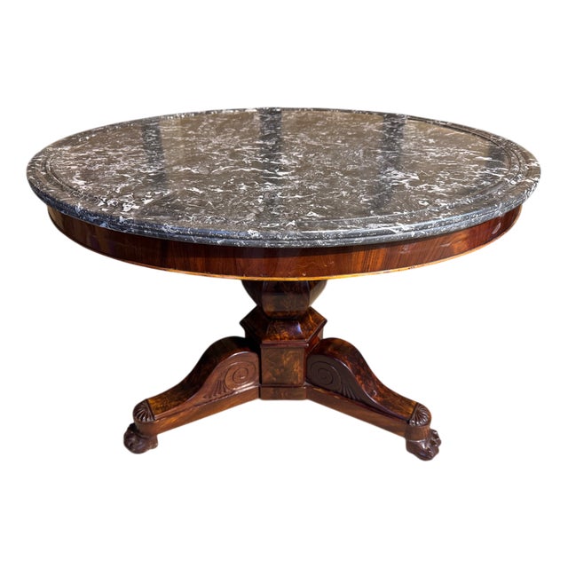 Antique French Gueridon Centre Table, 1830 For Sale