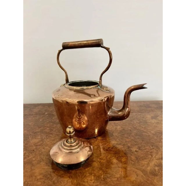 George III Copper Kettle, 1800s For Sale - Image 3 of 5