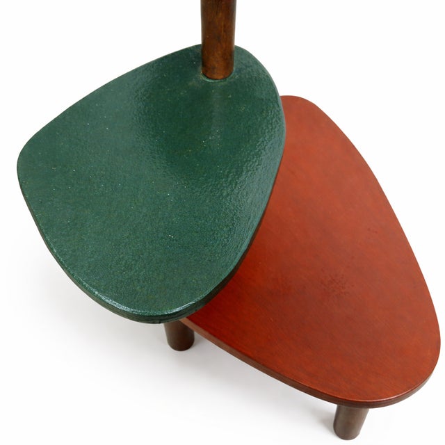 Mid-Century Modern Sculptural Tiered Plant Stand, 1960s For Sale - Image 6 of 8