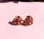 Rose Retro 1940s Old European Cut Diamond & Ruby Screw Back Earrings, Non-Pierced For Sale - Image 8 of 10