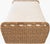 Surya Ashley Childers x SURYA Marvella Ottoman Brown 24"H x 76"W x 38"D For Sale - Image 4 of 5