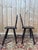 18th Century Baroque German Alsatian Chairs in Stained Wood, Set of 2 For Sale - Image 4 of 7