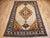 Vintage Indian Agra Carpet, Handwoven Wool Pile, Open Field Design, 8' x 11' For Sale - Image 11 of 18