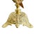 19th Century French 19th Century Antique Brass Altar Candelabra, Set of 3 For Sale - Image 5 of 12