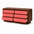 Postmodern Spectacular Vintage Modern to Postmodern Dresser For Sale - Image 3 of 5