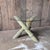 Vintage Side Table in Faux Bamboo with Glass Top, 1980s For Sale - Image 11 of 13