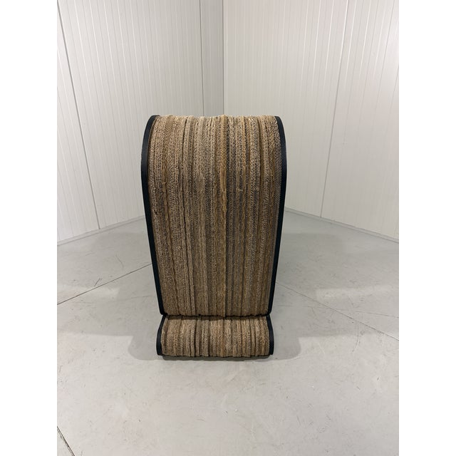 Sculpted Cardboard and MDF Lounge Chair, 1990s For Sale - Image 16 of 18