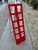 Vintage red foldable ladder 'scaleo' designed by l & o design for velca, in the 1970s in italy. Made in resin abs end...
